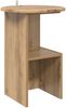 vidaXL Beistelltisch Artisan-Eiche Ø 39,5 x 55 cm Holzwerkstoff 8001045 Bild 2