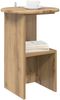 vidaXL Beistelltisch Artisan-Eiche Ø 39,5 x 55 cm Holzwerkstoff 8001045 Bild 3