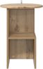 vidaXL Beistelltisch Artisan-Eiche Ø 39,5 x 55 cm Holzwerkstoff 8001045 Bild 4