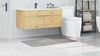 vidaXL Rutschfeste Badmatte Grau 70 x 120 cm PP 4019845 Bild 3