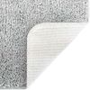 vidaXL Rutschfeste Badmatte Grau 70 x 120 cm PP 4019845 Bild 4