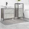 vidaXL Rutschfeste Badmatte Grau 70 x 120 cm PP 4019845 Bild 2