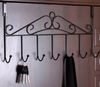BAYLI Türgarderobe 42,5cm Türgarderobe mit 7 Haken Kleiderhaken Türhakenleiste Garderoben Bild 3