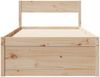vidaXL Massivholzbett ohne Matratze 90x200 Kiefernholz 846792 Bild 4