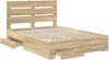 vidaXL Bettrahmen mit Kopfteil Sonoma-Eiche 150 x 200 cm Holzwerkstoff 3411960 Bild 5