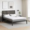 vidaXL Matratzenauflage Weiß 160 x 200 cm Jacquard-Stoff 4106283 Bild 1