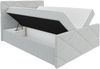 Mirjan24 'Alpiry' Boxspringbett inkl. Bettkasten, Matratze & Topper, Holzwerkstoff hellbraun, 120x200 cm Bild 3