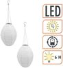 Spetebo LED Solarleuchte LED Solar Lampion - Garten Deko Beleuchtung warm weiß, Solar betrieben, LED fest integriert, warm weiß, Automatische Einschaltung bei Dämmerung Bild 3