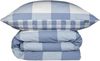 Schiesser Bettwäscheset Melvin - Renforcé - 2-teilig - 135 x 200 cm - Hellblau Bild 2