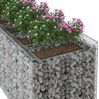 vidaXL Gabionen-Hochbeet 4 pcs Silber 3422228 Bild 4