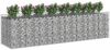vidaXL Gabionen-Hochbeet 4 pcs Silber 3422228 Bild 3