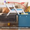 Zedelmaier Aufbewahrungsbox Medikamenten Aufbewahrung Medizinbox Apothekenbox HausapothekeBox Groß, Tragbar, Kindersicherung, 3 Treppenabteile Bild 4