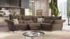 Sofanella Ecksofa CUNEO Eckcouch Stoff Stoffsofa in Creme Bild 5