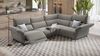 Sofanella Ecksofa CUNEO Eckcouch Stoff Stoffsofa in Creme Bild 3