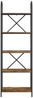 vidaXL Bücherregal Geräucherte Eiche 60 x 30 x 183 cm Holzwerkstoff 879907 Bild 5