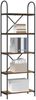 vidaXL Bücherregal Geräucherte Eiche 60 x 30 x 183 cm Holzwerkstoff 879907 Bild 3
