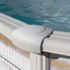 Finlandia Stahlwandpool Oval - 610 x 375 x 120 cm Bild 2
