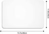 FELIXLEO Platzset Tischset Transparent Abwaschbar Platzdeckchen Set, (8-St) Bild 2