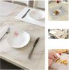 FELIXLEO Platzset Tischset Transparent Abwaschbar Platzdeckchen Set, (8-St) Bild 3