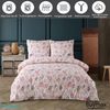 Buymax Bettwäsche Ariadne, Baumwollmischung, 3 teilig, Bettbezug-Set 200x200 cm Reißverschluss, 80% Baumwolle, 20% Polyester Bild 3