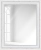 WANDStyle Wandspiegel H550 aus Massivholz in Weiß 40 x 100 cm im Stil Antik Bild 3