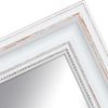 WANDStyle Wandspiegel H550 aus Massivholz in Weiß 40 x 100 cm im Stil Antik Bild 4
