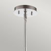 Elstead Lighting QN-PIM5-PC QUINTIESSE Kronleuchter Pim G9 3W LED IP44 3000K Stahl, Chrom poliert; Opalglas Satin satiniert H:13. 9cm Ø71. 1cm dimmbar höhenverstellbar Bild 3