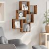 vidaXL Würfelregal Altholz-Optik 78x15x93 cm Holzwerkstoff 856594 Bild 3