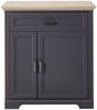 Schuhschrank >Jasmin< in Graphit - 93x102x41cm (BxHxT) Bild 4