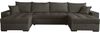 OTTO home Wohnlandschaft Home System U-Form, von B: 269-352 cm wählbar, 6 Varianten zur Auswahl, Bettfunktion, Bettkasten & Zierkissen, Federkern Bild 2