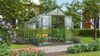 Vitavia 'Mars 9900' Gewächshaus, Aluminium, Smaragd Grün, 3 mm ESG, 9,9 m² Bild 3