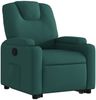 vidaXL Relaxsessel mit Aufstehhilfe Dunkelgrün Stoff 3204374 Bild 4