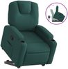 vidaXL Relaxsessel mit Aufstehhilfe Dunkelgrün Stoff 3204374 Bild 2