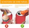 TUWENA Flaschenöffner 12 Stück Getränkedosenöffner, Einfacher Dosenöffner Und Getränkeschutz Bild 4