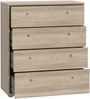 FORTE Tempra2 Kommode, Holzwerkstoff, Beige, 73,7 x 85,5 x 34,8 cm Bild 5