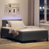 vidaXL Boxspringbett mit Matratze Dunkelgrau 120 x 190 cm Stoff 3342269 Bild 5