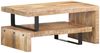 vidaXL 2-tlg. Couchtisch-Set Massivholz Mango 320392 Bild 2