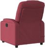 vidaXL Massagesessel Elektrisch Weinrot Stoff 3204359 Bild 5