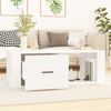 vidaXL Couchtisch Weiß 100x50,5x35 cm Holzwerkstoff 816536 Bild 3