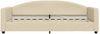 vidaXL Tagesbett mit Matratze Creme 90x200 cm Stoff 3197174 Bild 4