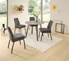 Stolkom Esstisch CEFALU - Esszimmer in Steinoptik-Schwarz Bild 2