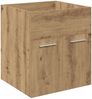 vidaXL Waschbeckenunterschrank mit Einbaubecken und Wasserhahn 3328906 Bild 3