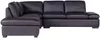 Vente-unique - Ecksofa Leder - Ecke Links - Schwarz - ONYX II Bild 4