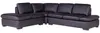 Vente-unique - Ecksofa Leder - Ecke Links - Schwarz - ONYX II Bild 5