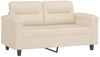 vidaXL 2-tlg. Sofagarnitur mit Kissen Beige Mikrofasergewebe 3202331 Bild 3