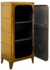 More2Home Beistellschrank SAFE, Metall vintage gold, mit Regaleinteilung Bild 3
