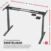 bümö höhenverstellbarer Schreibtisch Gestell, Lite in silber, elektrisch höhenverstellbar mit Memory-Steuerung - Schreibtischgestell für Bürotisch höhenverstellbar, LXK65M2-S Bild 2