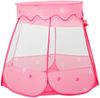 vidaXL Kinder-Spielzelt mit 250 Bällen Rosa 102x102x82 cm 3107726 Bild 3