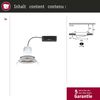 LED Einbauleuchte Nova Coin rund 84mm 50° Tunable White 3x6W 3x530lm 230V Eisen gebürstet Aluminium Bild 5