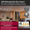 LED Einbauleuchte Nova Coin rund 84mm 50° Tunable White 3x6W 3x530lm 230V Eisen gebürstet Aluminium Bild 3